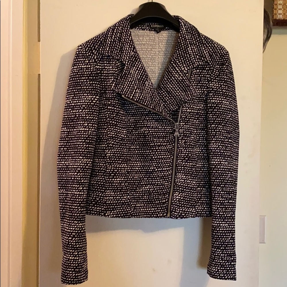 Express zipper blazer